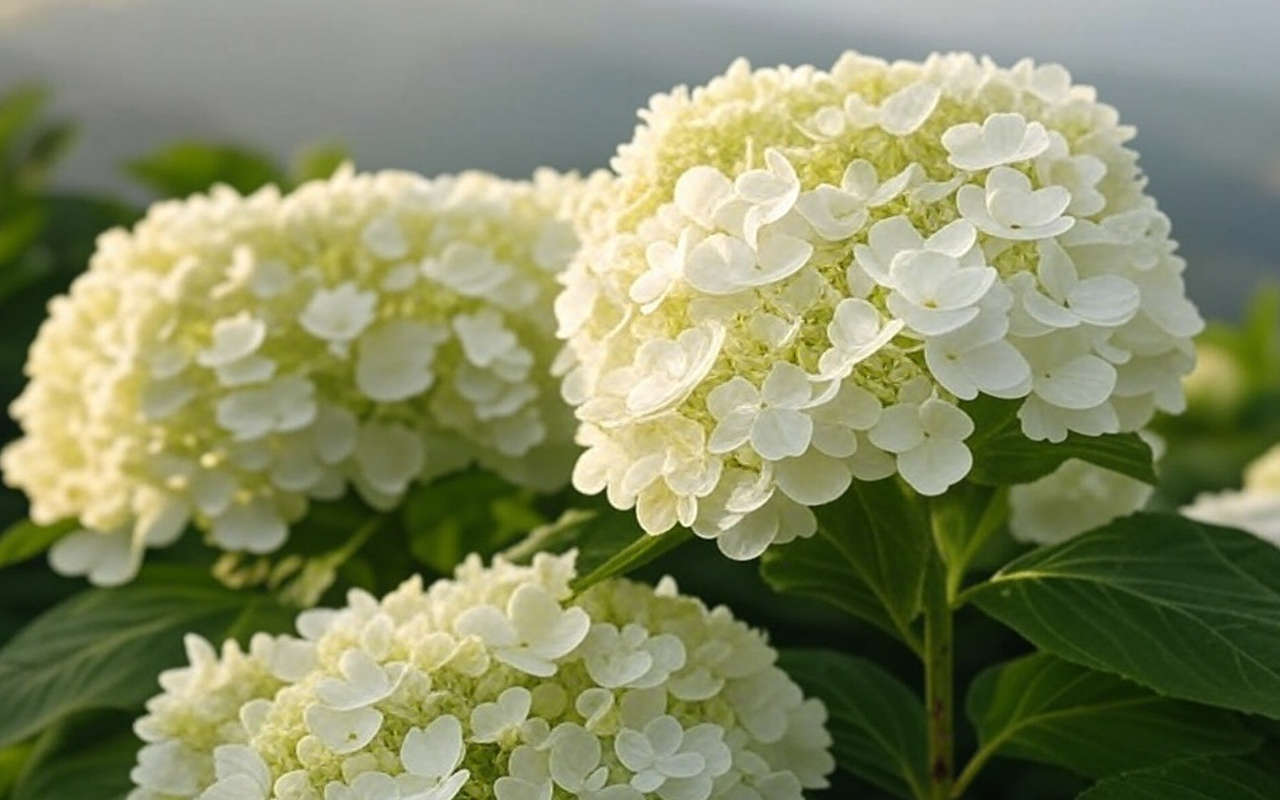White Hydrangea White Hydrangea